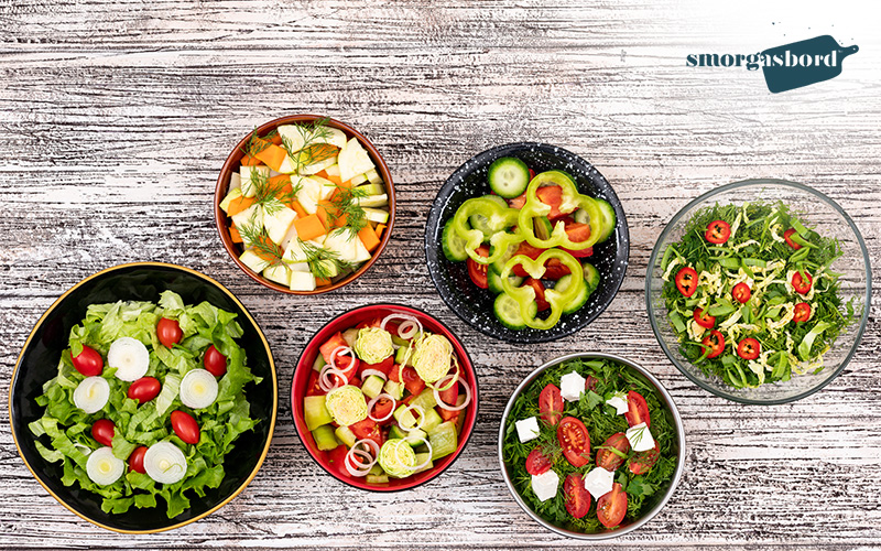 healthy menu prepared by cafeteria management